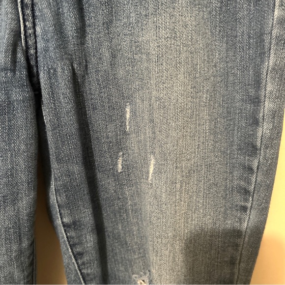 Oasis By Eunina Jeans Women’s Juniors 3 Distressed Faded Skinny - Picture 13 of 13